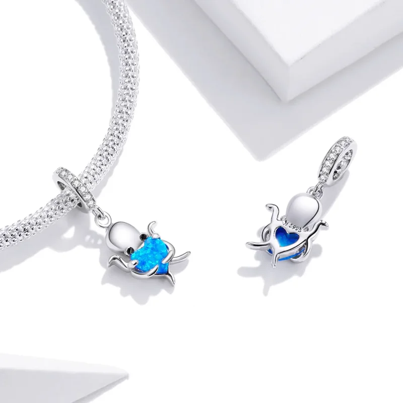 (immagine per) Charm Pendente tipo Pandora Adorabile polpo - SCC1831 - Visualizza 4
