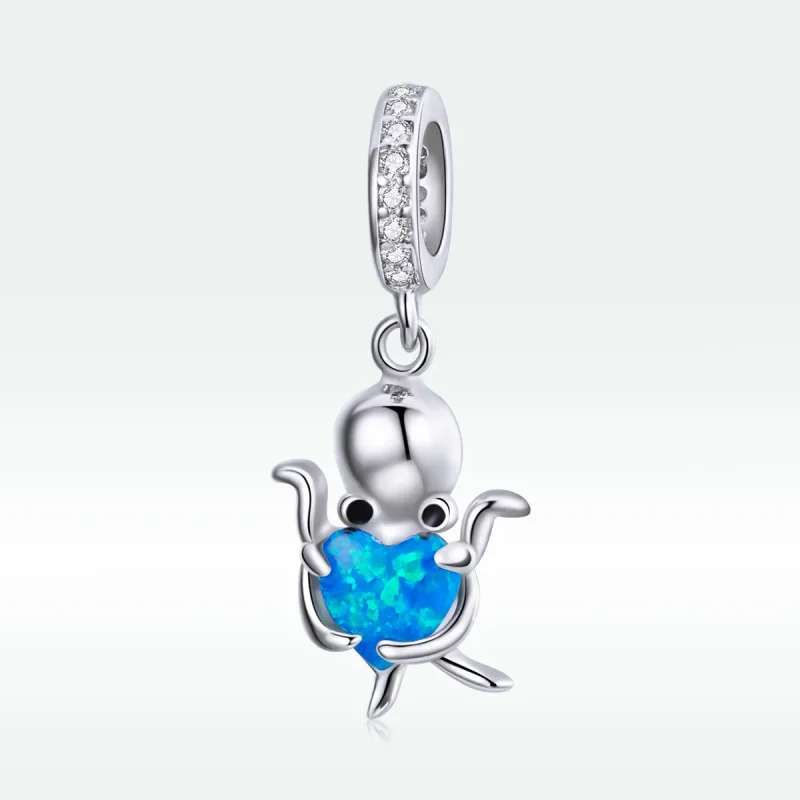 (immagine per) Charm Pendente tipo Pandora Adorabile polpo - SCC1831 - Visualizza 5