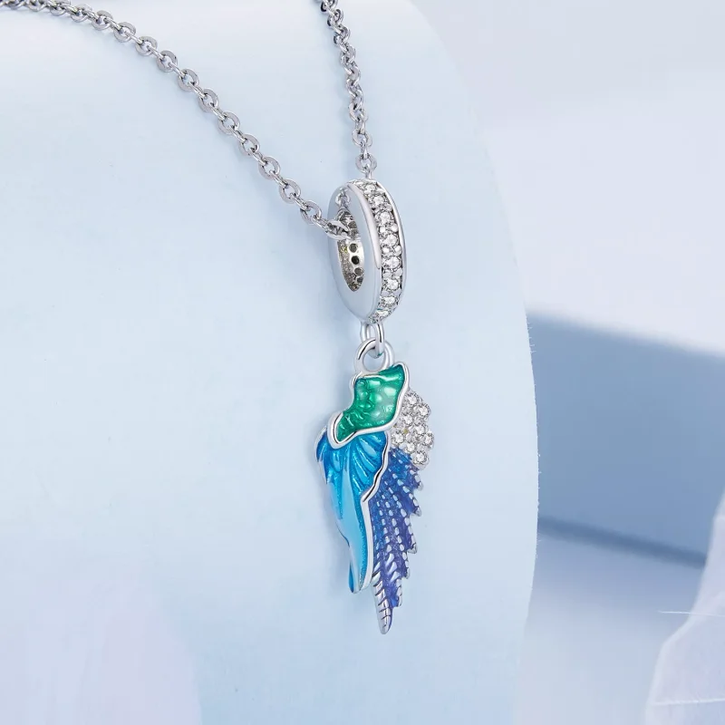 (immagine per) Charm Pendente tipo Pandora Ala - BSC701 - Visualizza 2