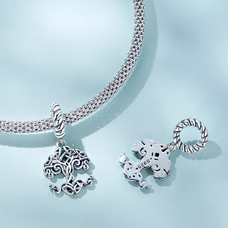 (immagine per) Charm Pendente tipo Pandora Albero della vita - SCC2360 - Visualizza 4