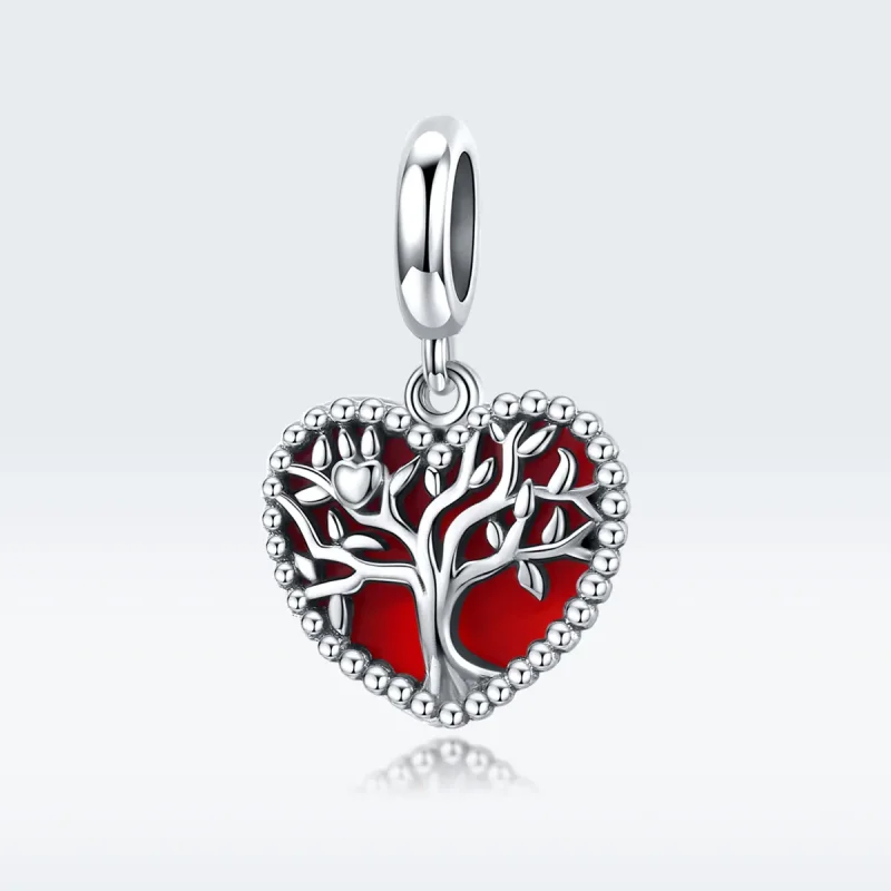 (immagine per) Charm Pendente tipo Pandora Albero dell'amore - SCC1556 - Visualizza 5