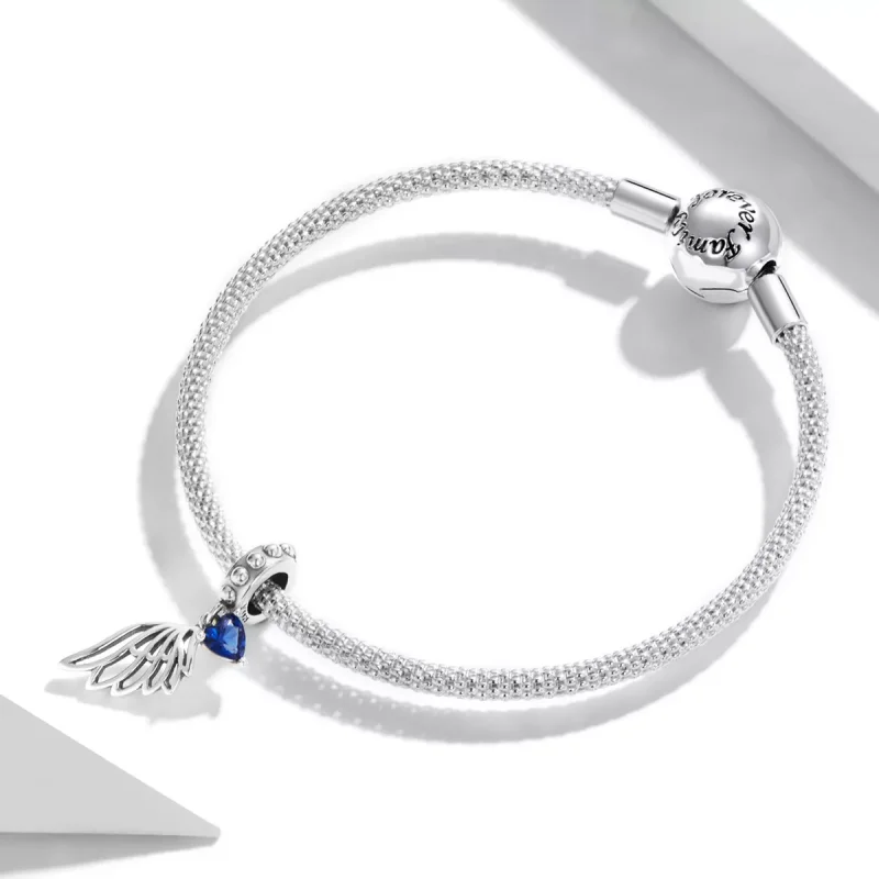 (immagine per) Charm Pendente tipo Pandora Ali traforate - SCC2071 - Visualizza 3