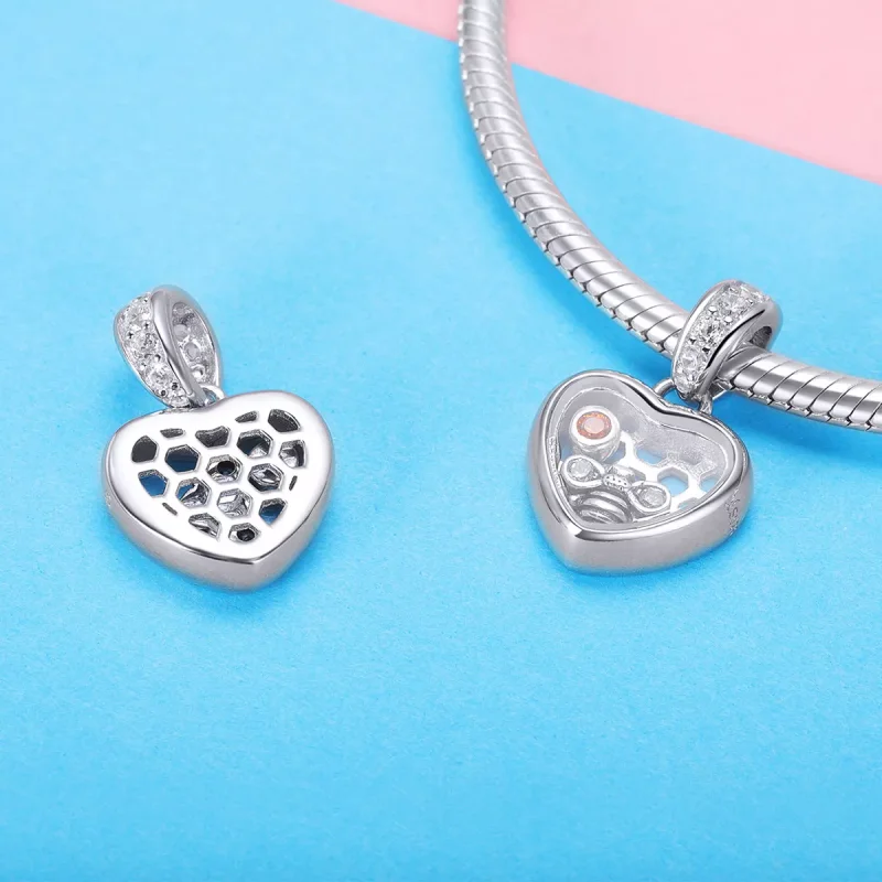 (immagine per) Charm Pendente tipo Pandora Alveare Amore - SCC870 - Visualizza 4