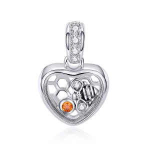 (immagine per) Charm Pendente tipo Pandora Alveare Amore - SCC870