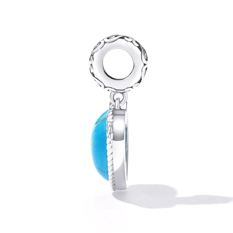(immagine per) Charm Pendente tipo Pandora Ama il turchese - SCC2227 - Visualizza 3