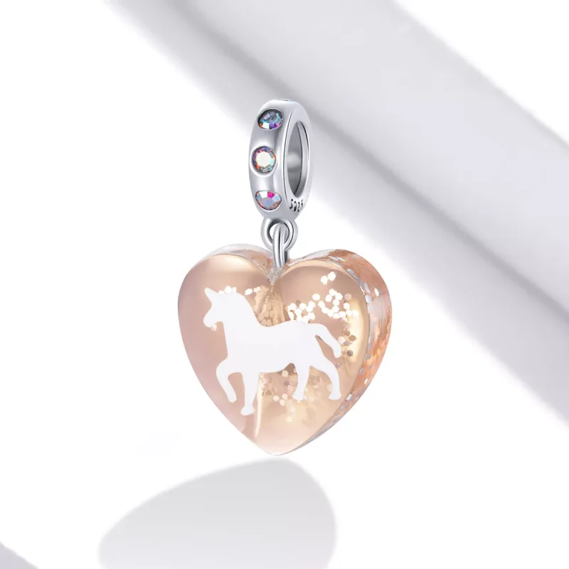 (immagine per) Charm Pendente tipo Pandora Ama Pony - SCC1886 - Visualizza 2