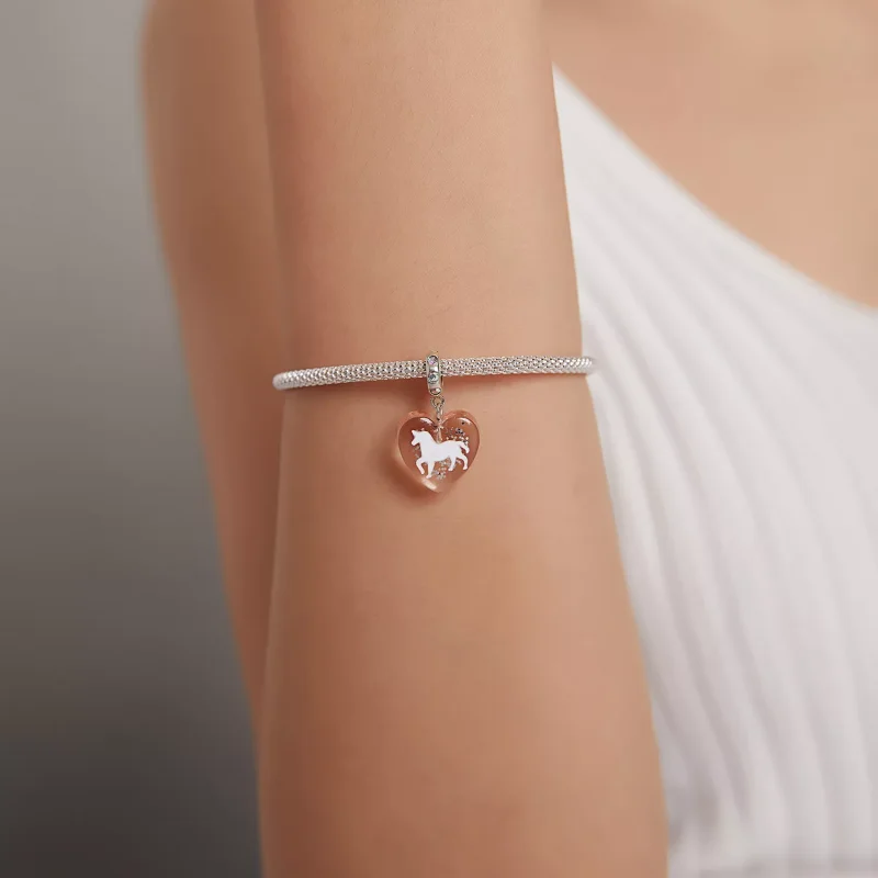 (immagine per) Charm Pendente tipo Pandora Ama Pony - SCC1886 - Visualizza 5