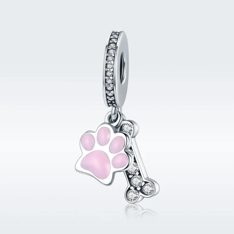 (immagine per) Charm Pendente tipo Pandora Amante degli animali domestici - SCC452 - Visualizza 2