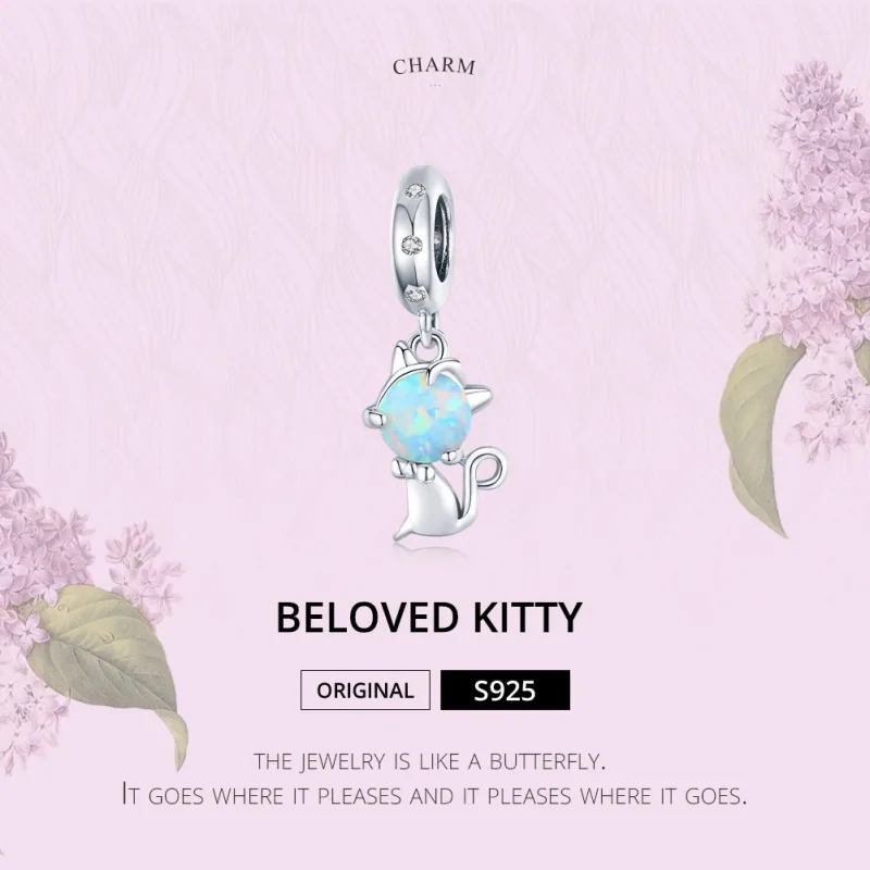 (immagine per) Charm Pendente tipo Pandora Amato Kitty - BSC235 - Visualizza 6