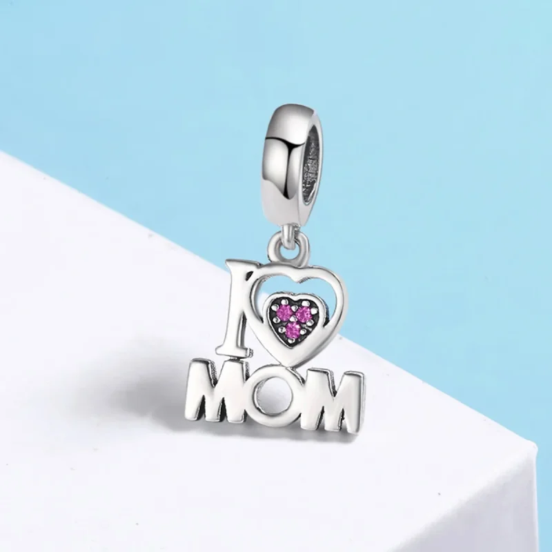 (immagine per) Charm Pendente tipo Pandora Amo la MAMMA - SCC420 - Visualizza 4