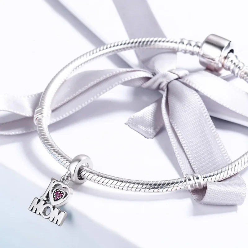 (immagine per) Charm Pendente tipo Pandora Amo la MAMMA - SCC420 - Visualizza 5