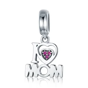 Charm Pendente tipo Pandora Amo la MAMMA - SCC420 (immagine per) Charm Pendente tipo Pandora Amo la MAMMA - SCC420