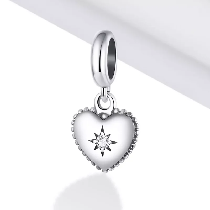 (immagine per) Charm Pendente tipo Pandora Amore a stelle - SCX132 - Visualizza 2