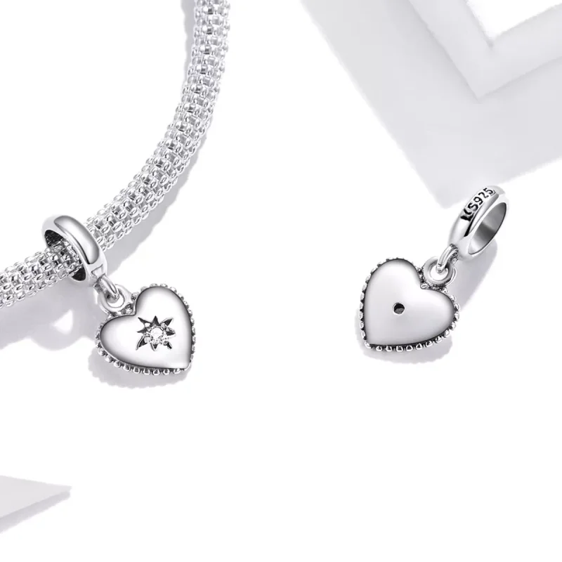 (immagine per) Charm Pendente tipo Pandora Amore a stelle - SCX132 - Visualizza 4