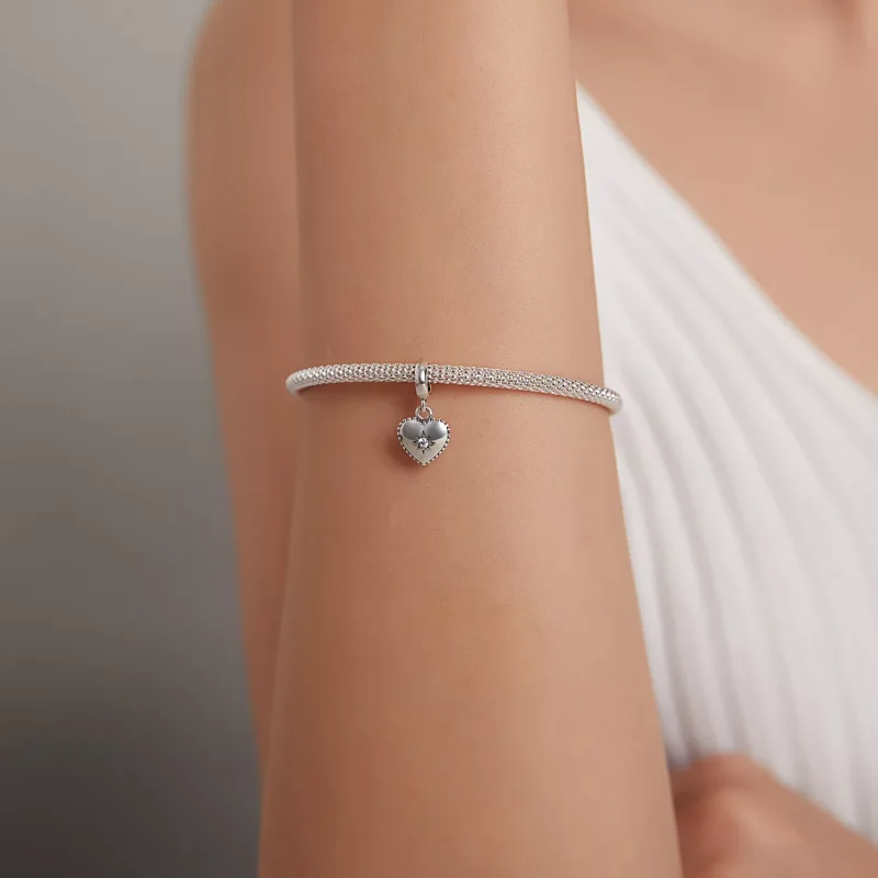 (immagine per) Charm Pendente tipo Pandora Amore a stelle - SCX132 - Visualizza 5