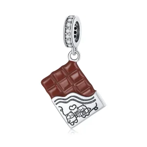 Charm Pendente tipo Pandora Amore al cioccolato - SCC1782 (immagine per) Charm Pendente tipo Pandora Amore al cioccolato - SCC1782