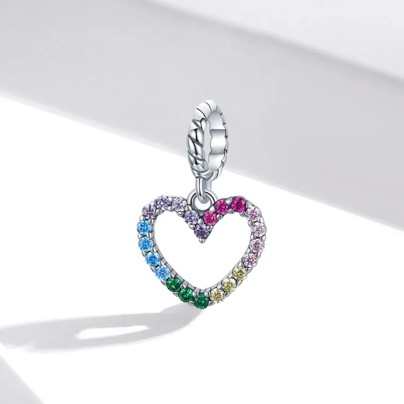 (immagine per) Charm Pendente tipo Pandora Amore arcobaleno - SCC1851 - Visualizza 2