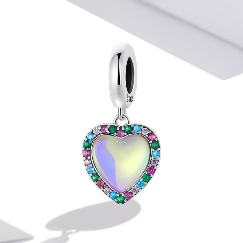 (immagine per) Charm Pendente tipo Pandora Amore colorato - SCC2166 - Visualizza 2