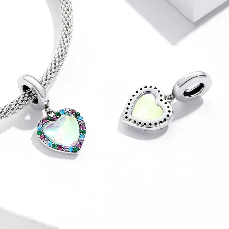 (immagine per) Charm Pendente tipo Pandora Amore colorato - SCC2166 - Visualizza 4