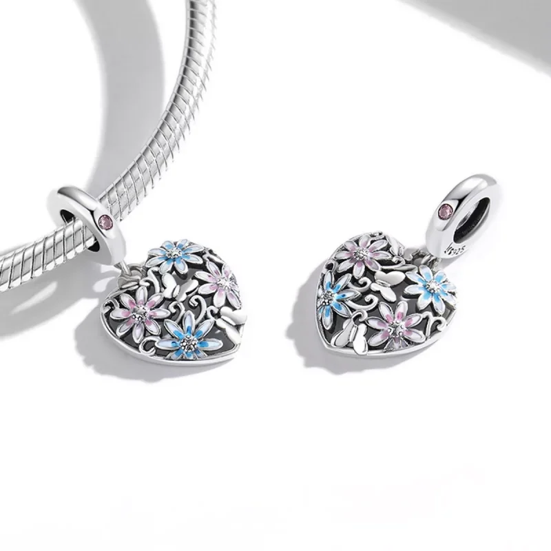(immagine per) Charm Pendente tipo Pandora Amore Giardino Segreto - SCC2062 - Visualizza 4