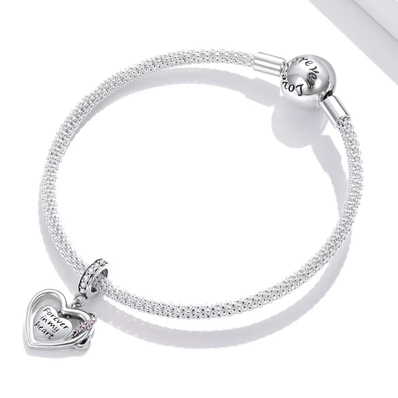 (immagine per) Charm Pendente tipo Pandora Amore infinito - BSC482 - Visualizza 3