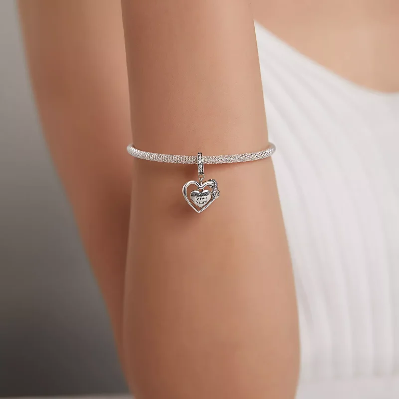 (immagine per) Charm Pendente tipo Pandora Amore infinito - BSC482 - Visualizza 5
