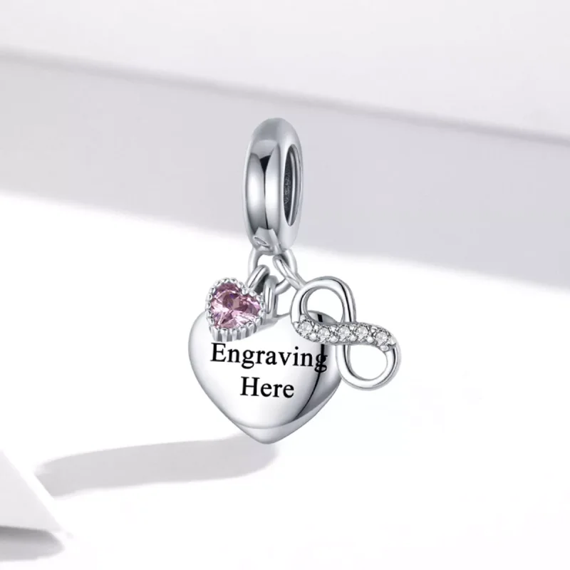 (immagine per) Charm Pendente tipo Pandora Amore infinito - SCC1922 - Visualizza 2