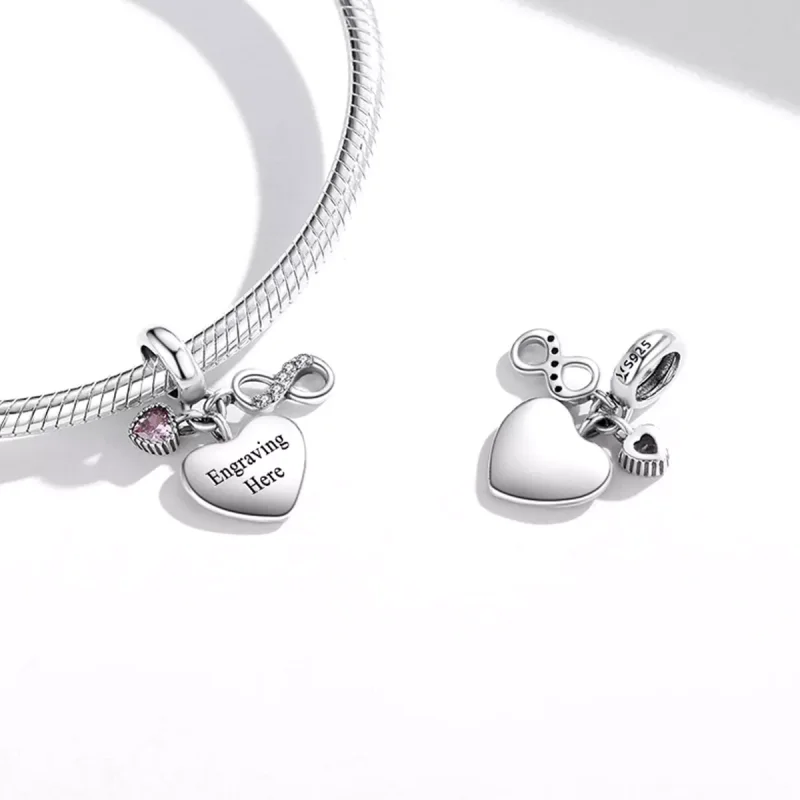 (immagine per) Charm Pendente tipo Pandora Amore infinito - SCC1922 - Visualizza 4