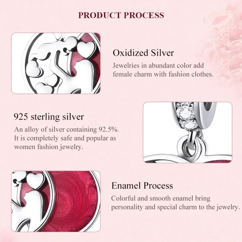 (immagine per) Charm Pendente tipo Pandora Amore materno - SCC1460 - Visualizza 7
