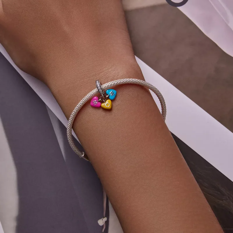 (immagine per) Charm Pendente tipo Pandora Amore Skittles - SCC2200 - Visualizza 6