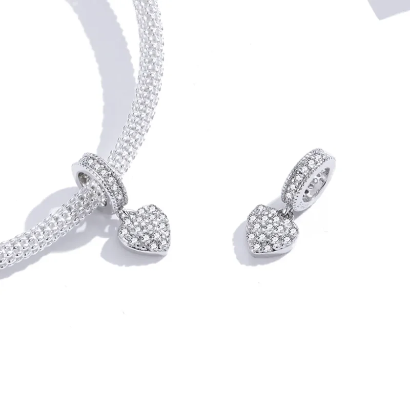 (immagine per) Charm Pendente tipo Pandora Amore splendente - BSC211 - Visualizza 3