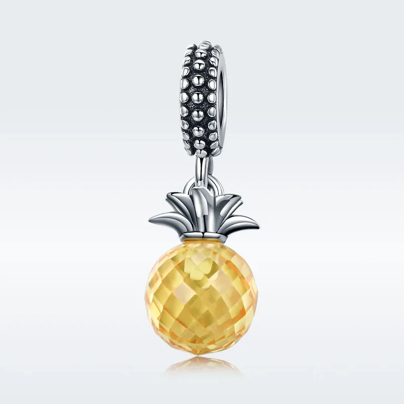 (immagine per) Charm Pendente tipo Pandora Ananas - SCC150 - Visualizza 2