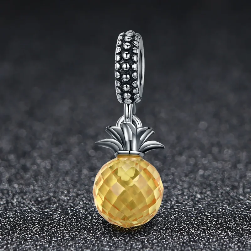 (immagine per) Charm Pendente tipo Pandora Ananas - SCC150 - Visualizza 3