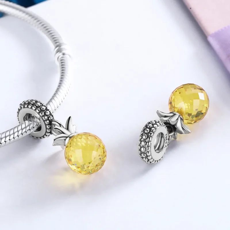 (immagine per) Charm Pendente tipo Pandora Ananas - SCC150 - Visualizza 5