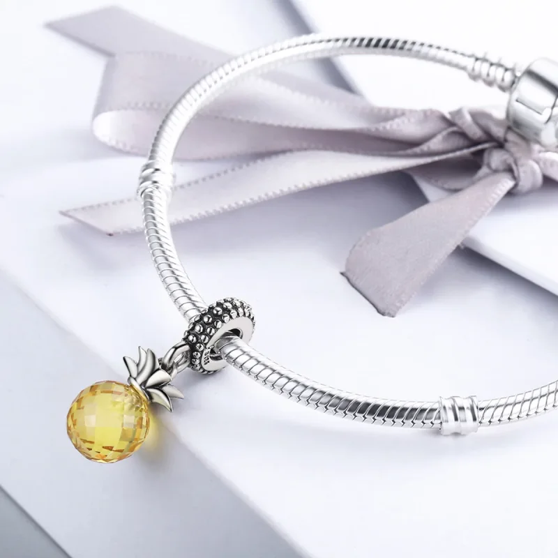 (immagine per) Charm Pendente tipo Pandora Ananas - SCC150 - Visualizza 6