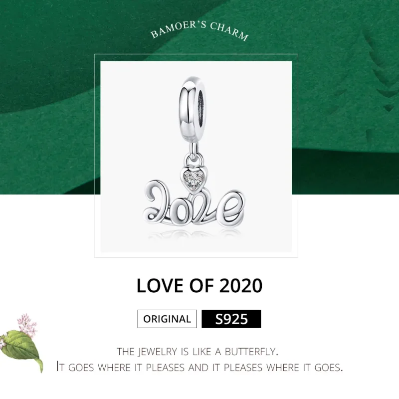 (immagine per) Charm Pendente tipo Pandora Anniversario 2020 - SCC1354 - Visualizza 5