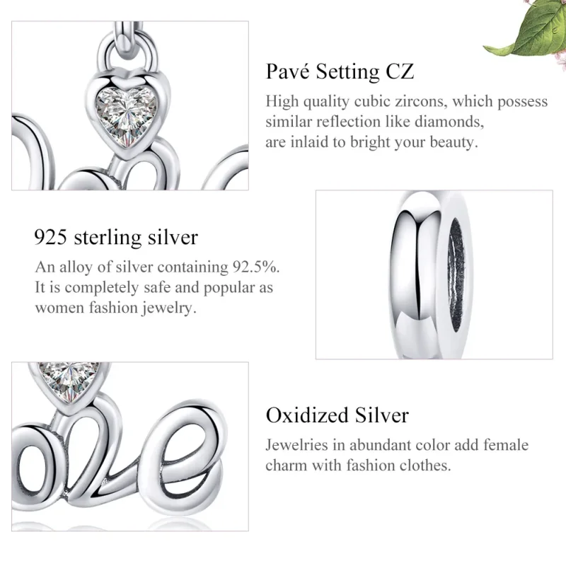 (immagine per) Charm Pendente tipo Pandora Anniversario 2020 - SCC1354 - Visualizza 6