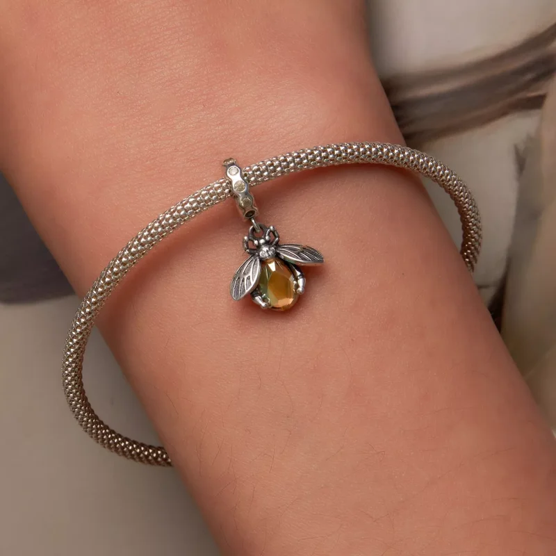 (immagine per) Charm Pendente tipo Pandora Ape Delicata - SCC2293 - Visualizza 6