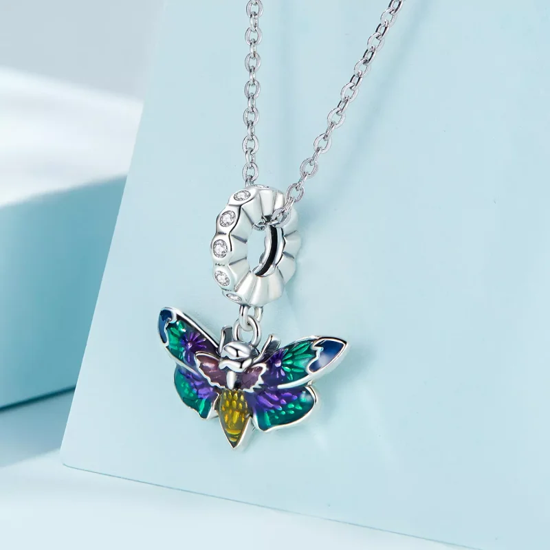 (immagine per) Charm Pendente tipo Pandora Ape strana - SCC2374 - Visualizza 2
