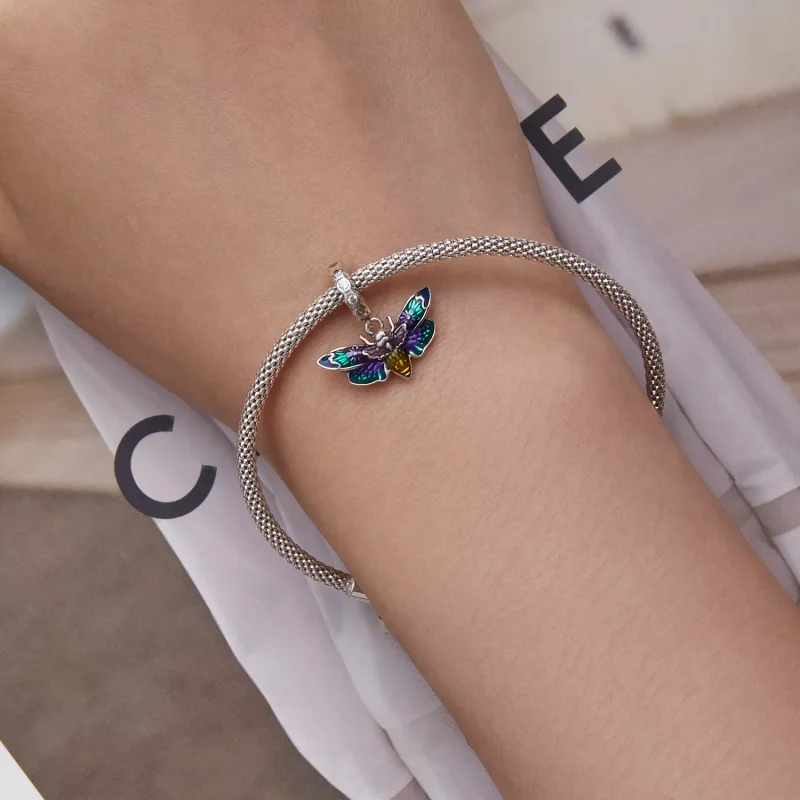(immagine per) Charm Pendente tipo Pandora Ape strana - SCC2374 - Visualizza 5