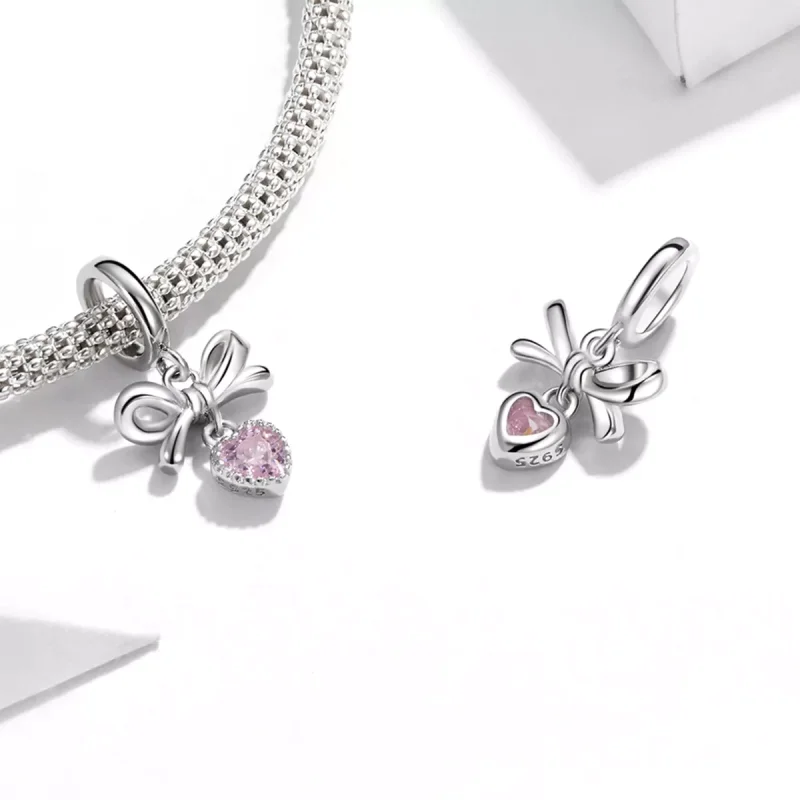 (immagine per) Charm Pendente tipo Pandora Arco d'amore - BSX001-L - Visualizza 4