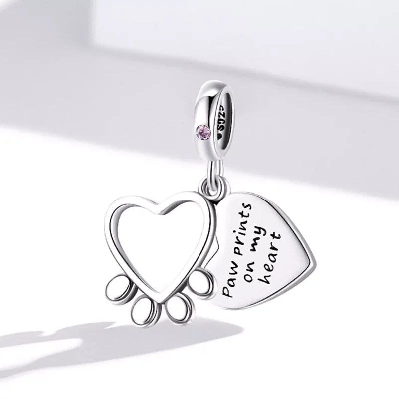 (immagine per) Charm Pendente tipo Pandora Artigli d'amore - BSC511 - Visualizza 2