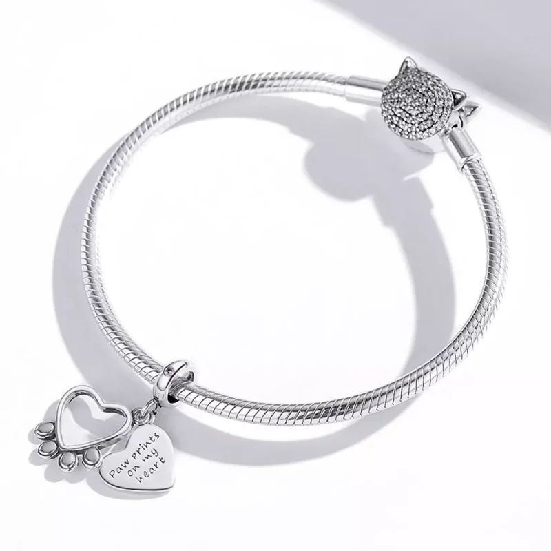 (immagine per) Charm Pendente tipo Pandora Artigli d'amore - BSC511 - Visualizza 4
