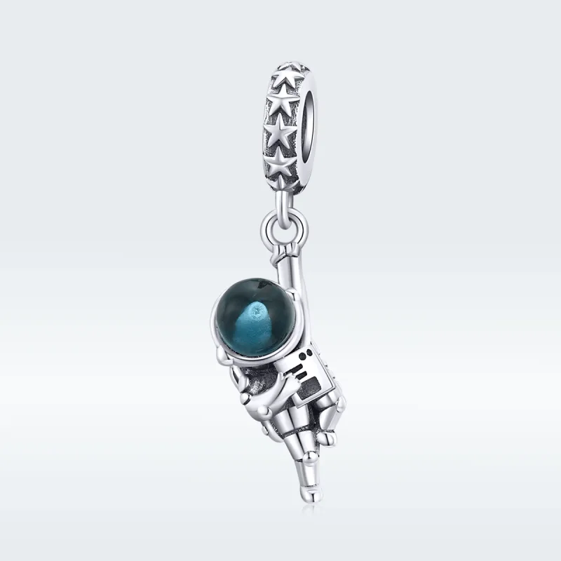 (immagine per) Charm Pendente tipo Pandora Astronauta - BSC202 - Visualizza 5