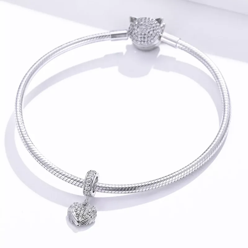 (immagine per) Charm Pendente tipo Pandora Attento - BSC138 - Visualizza 3