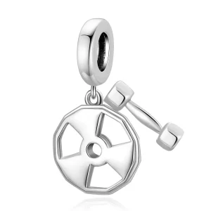 (immagine per) Charm Pendente tipo Pandora Attrezzature per il fitness - SCC2053