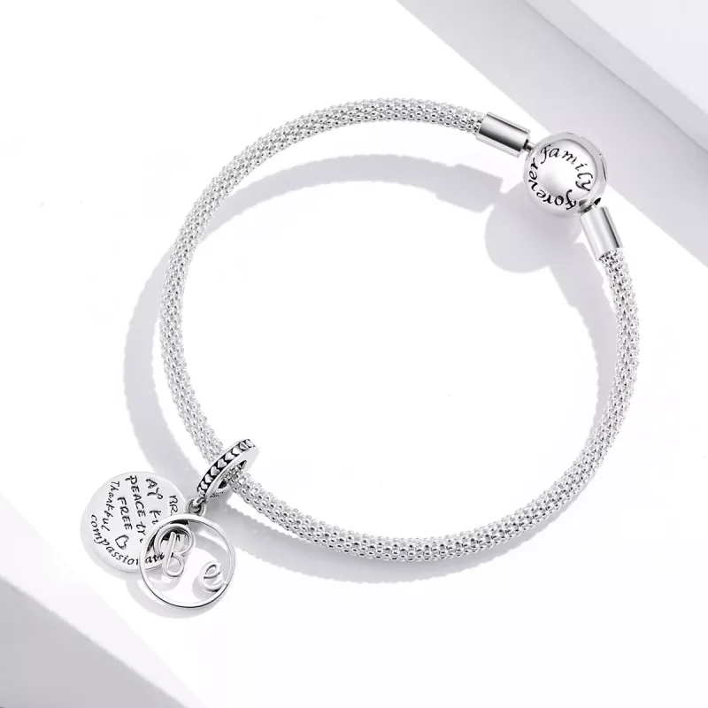 (immagine per) Charm Pendente tipo Pandora Auguri - BSC315 - Visualizza 3