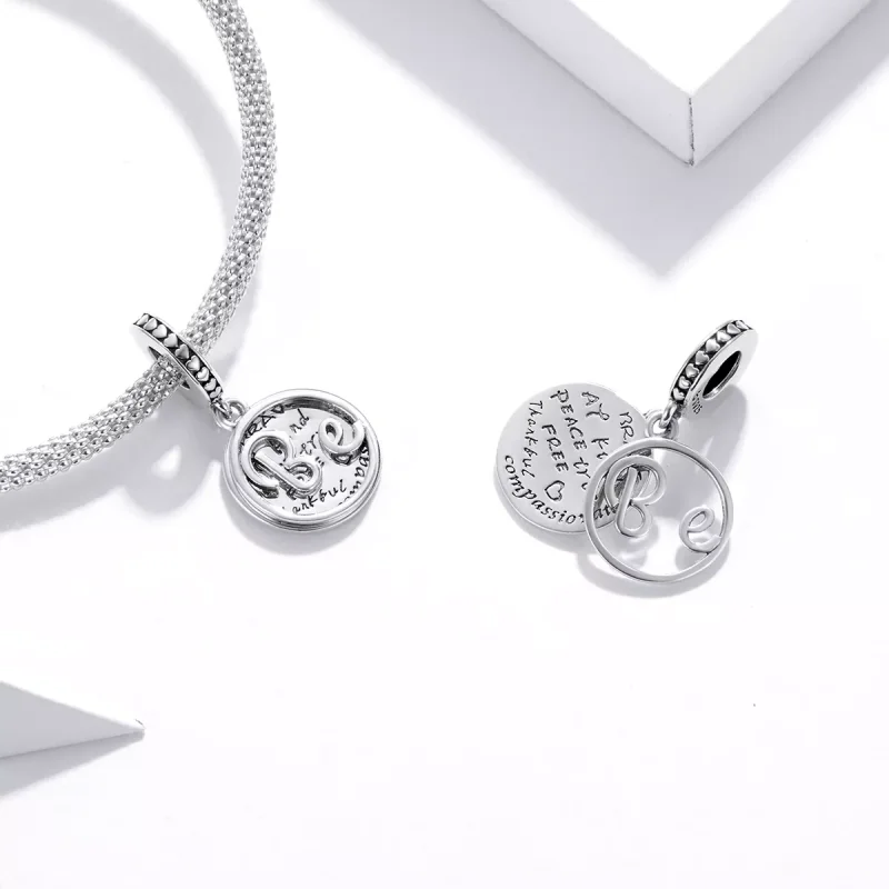 (immagine per) Charm Pendente tipo Pandora Auguri - BSC315 - Visualizza 4