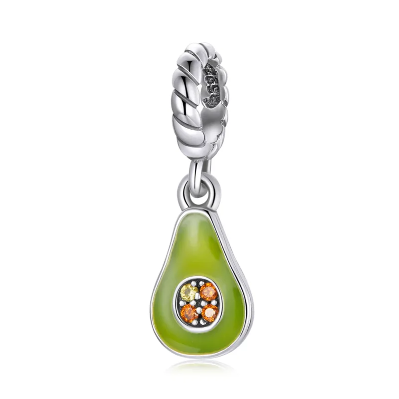 (immagine per) Charm Pendente tipo Pandora Avocado - BSC472