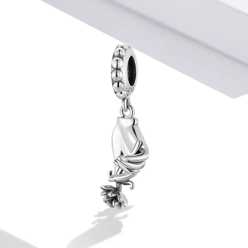 (immagine per) Charm Pendente tipo Pandora Bergamotto Loto - SCC2169 - Visualizza 2